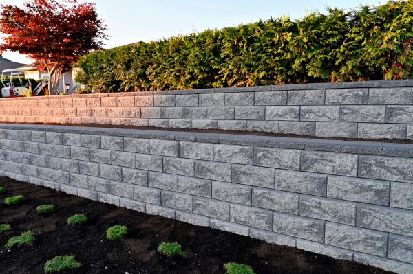 Concrete Retaining Wall Installation in Laurel