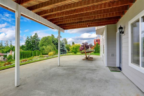 Backyard Patio Installation in Laurel