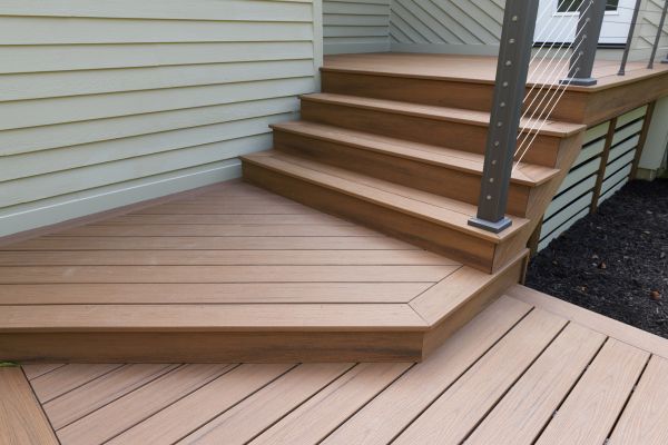 Patio Staircase Construction in Laurel