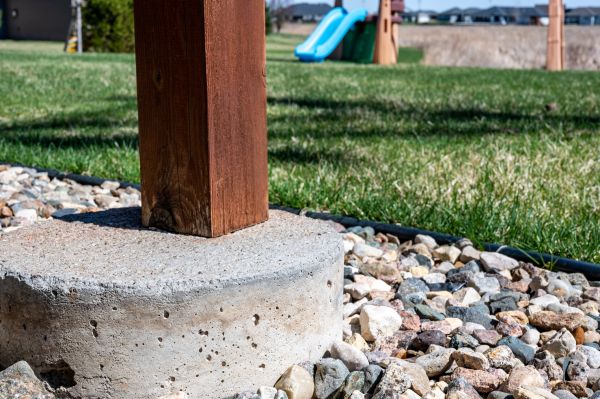 Deck Footing Installation in Laurel