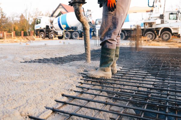 Poured Foundation Installation in Laurel