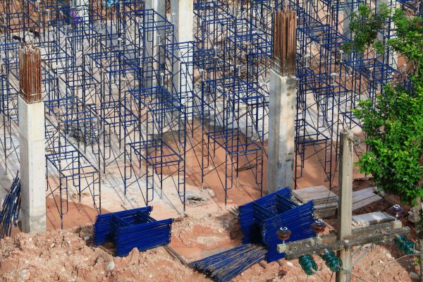 Concrete Pier Construction in Laurel