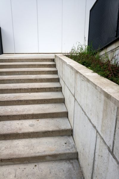 Cement Stair Installation in Laurel