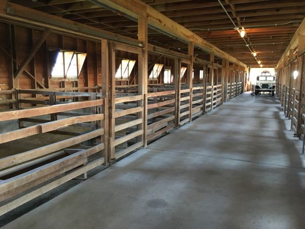 Barn Slab Construction in Laurel