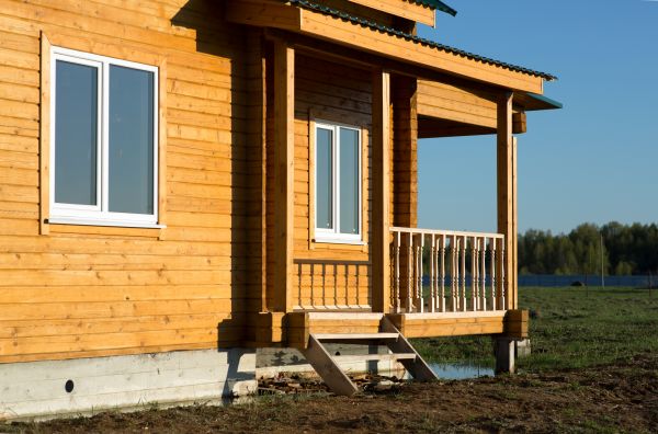 Cabin Footing Construction in Laurel