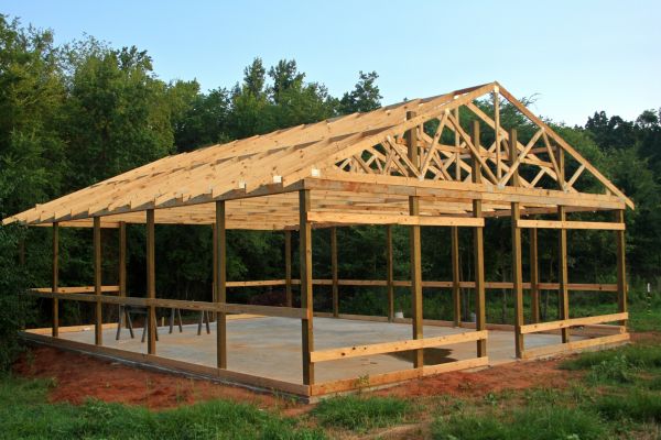 Barn Pad Installation in Laurel