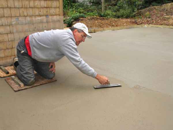 Porch Slab Installation in Laurel