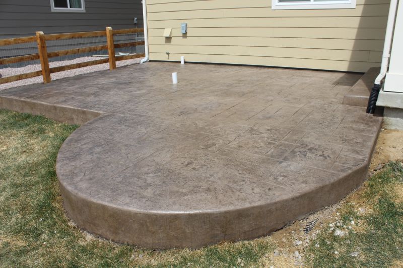 Cement Patio Installation